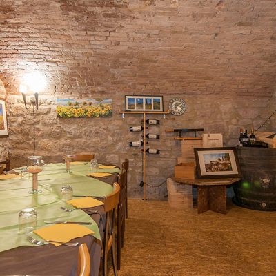 Ristorante Antica Taverna Volterra - Sala degustazioni