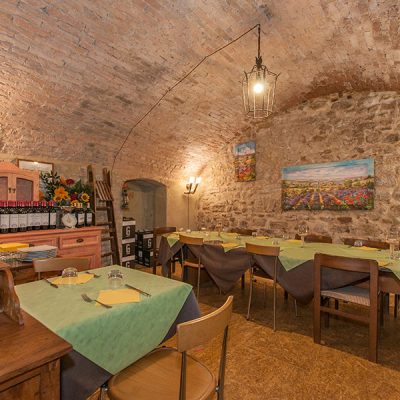 Ristorante Antica Taverna Volterra - Sala degustazioni