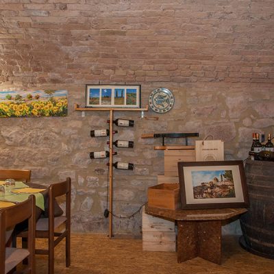 Ristorante Antica Taverna Volterra - Sala degustazioni