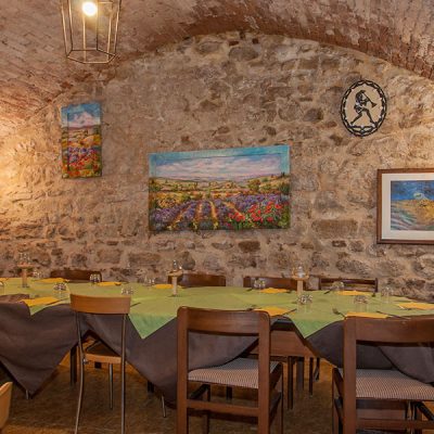 Ristorante Antica Taverna Volterra - Sala degustazioni