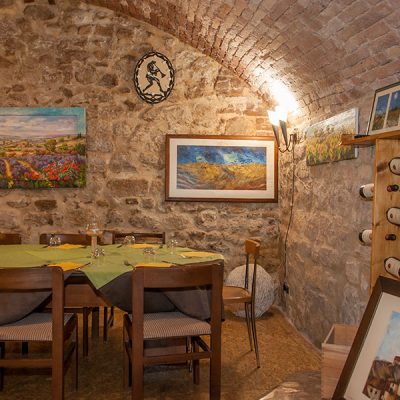 Ristorante Antica Taverna Volterra - Sala degustazioni