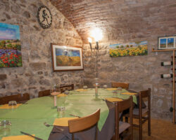 Ristorante Antica Taverna Volterra - Sala degustazioni